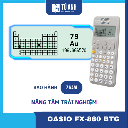 Máy Tính Khoa Học Casio FX-880BTG [ Sản phẩm chính hãng ]