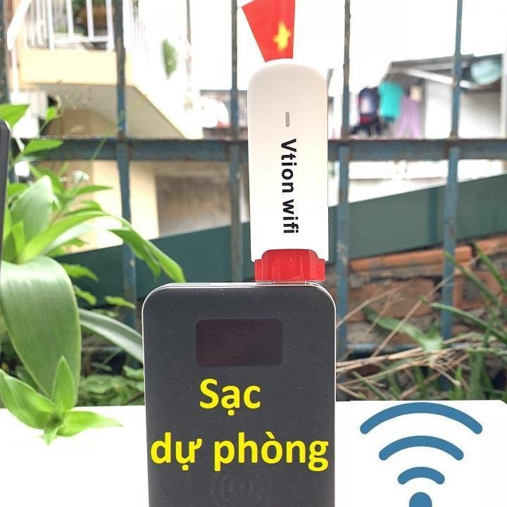 Phát Wi-Fi Cực Mạnh Từ Sim 3G 4G Vtion- Hàng Trung Nội Địa - Củ Wi-Fi VTION
