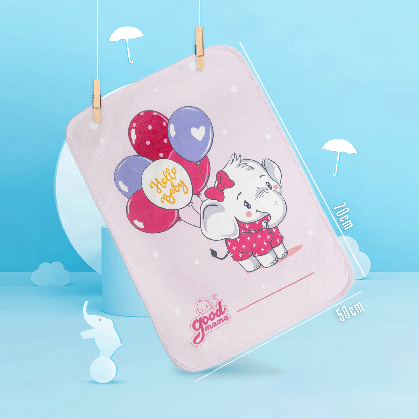 Tấm lót chống thấm Goodmama Size 75x110