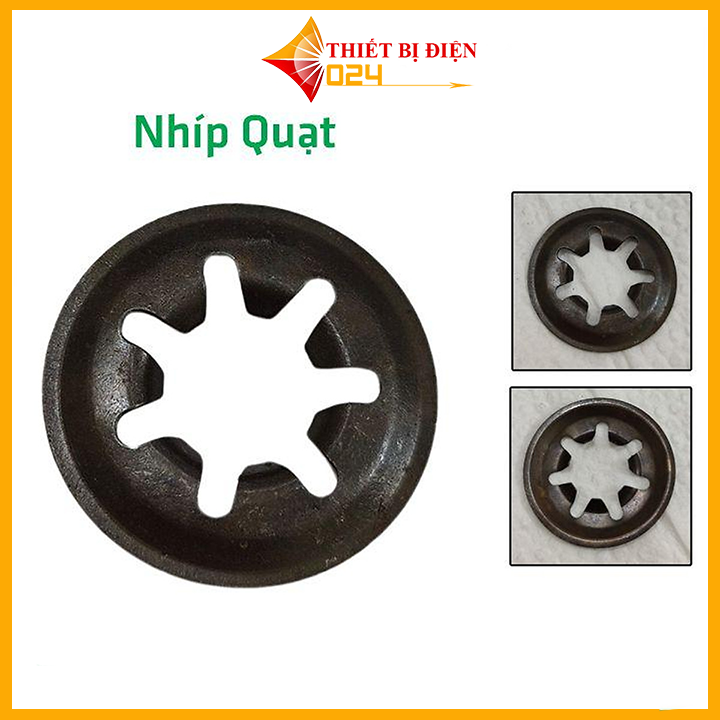 Nhíp quạt, phe chặn bạc quạt
