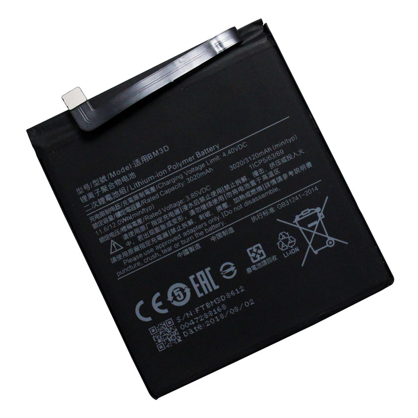 Pin thay thế cho xiaomi mi8 mi 8 se bm3d dung lượng 3120mah