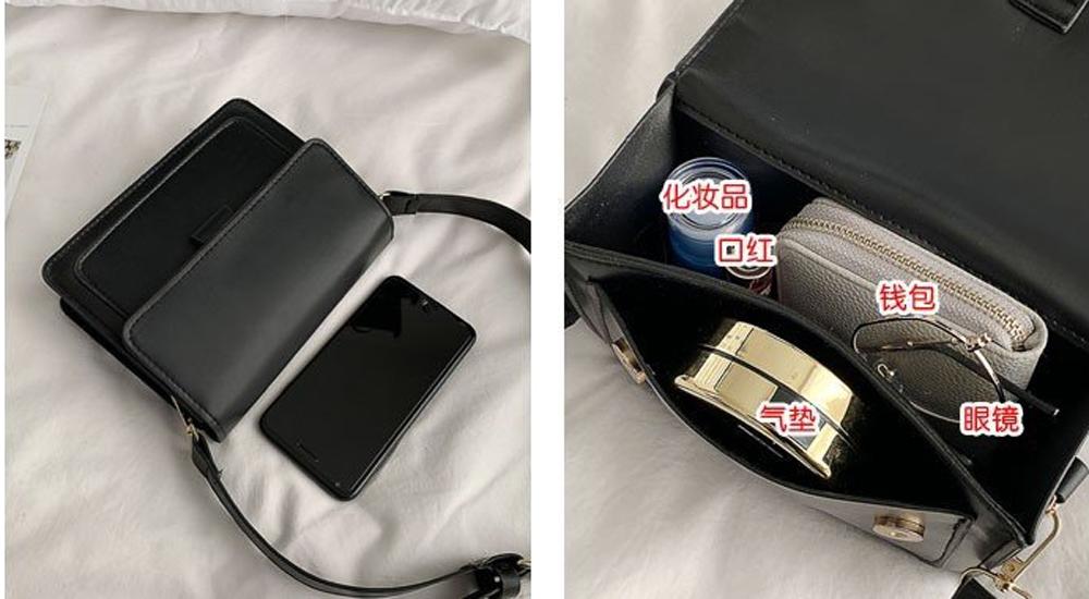 Túi nữ đeo chéo bì thư trơn 321