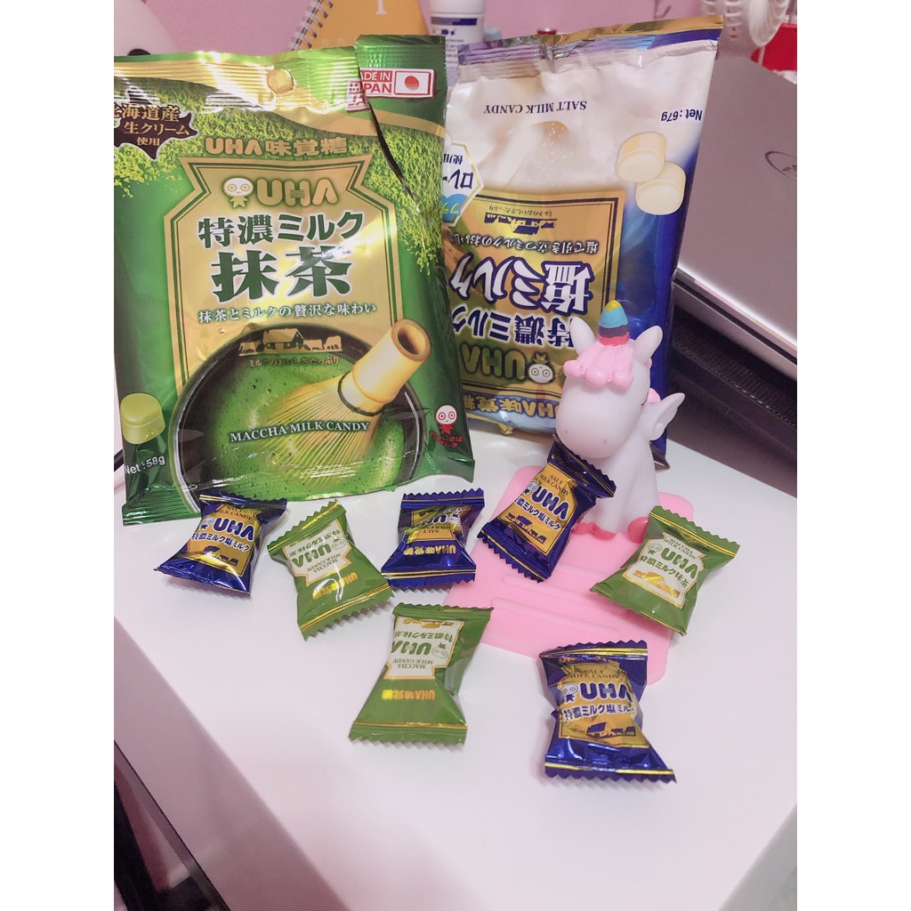 Kẹo sữa UHA vị muối 67g Nhật [date T7/2025]