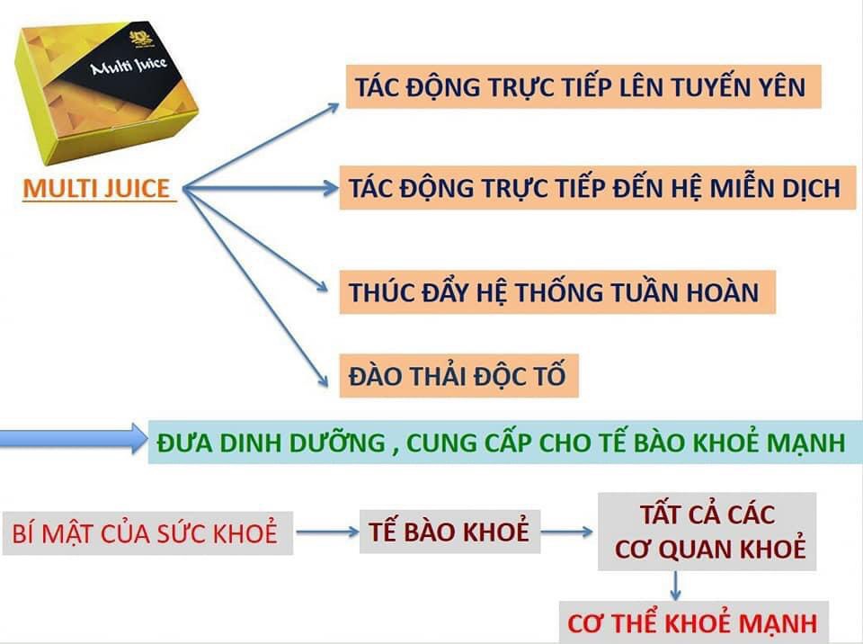 Combo 5 hộp-Nước trái cây hỗn hợp MULTI JUICE (XUẤT XỨ MALAYSIA)