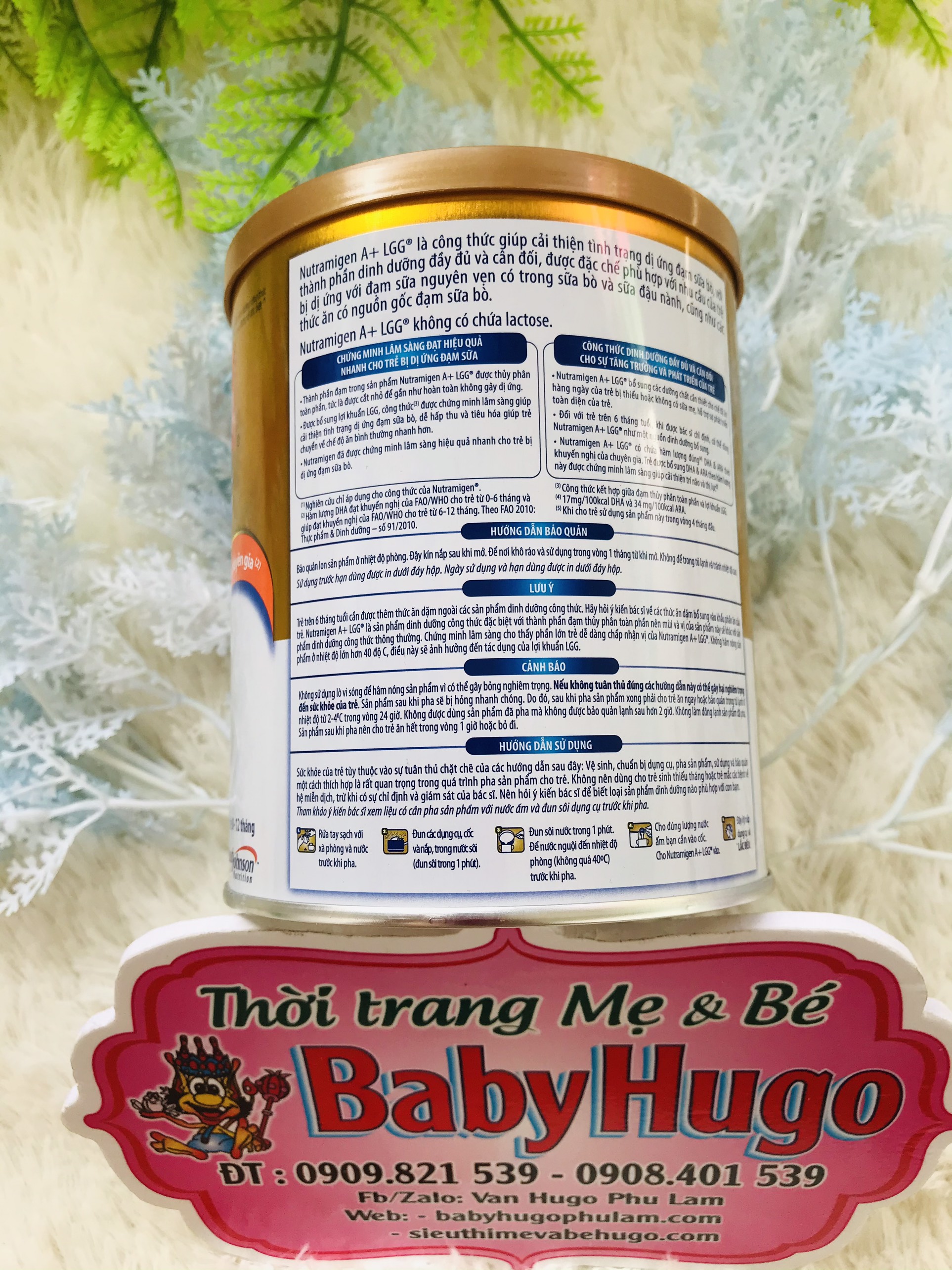 Sữa Nutramigen LIPIL A+ Cho bé dị ứng đạm sữa  400g (0-12 tháng)