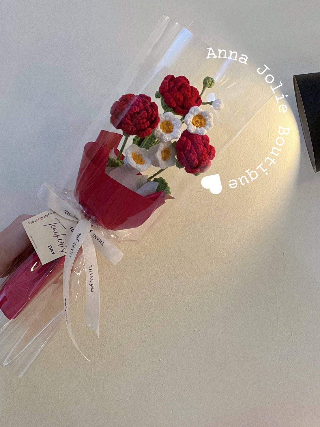 Bó hoa len handmade nhiều mẫu