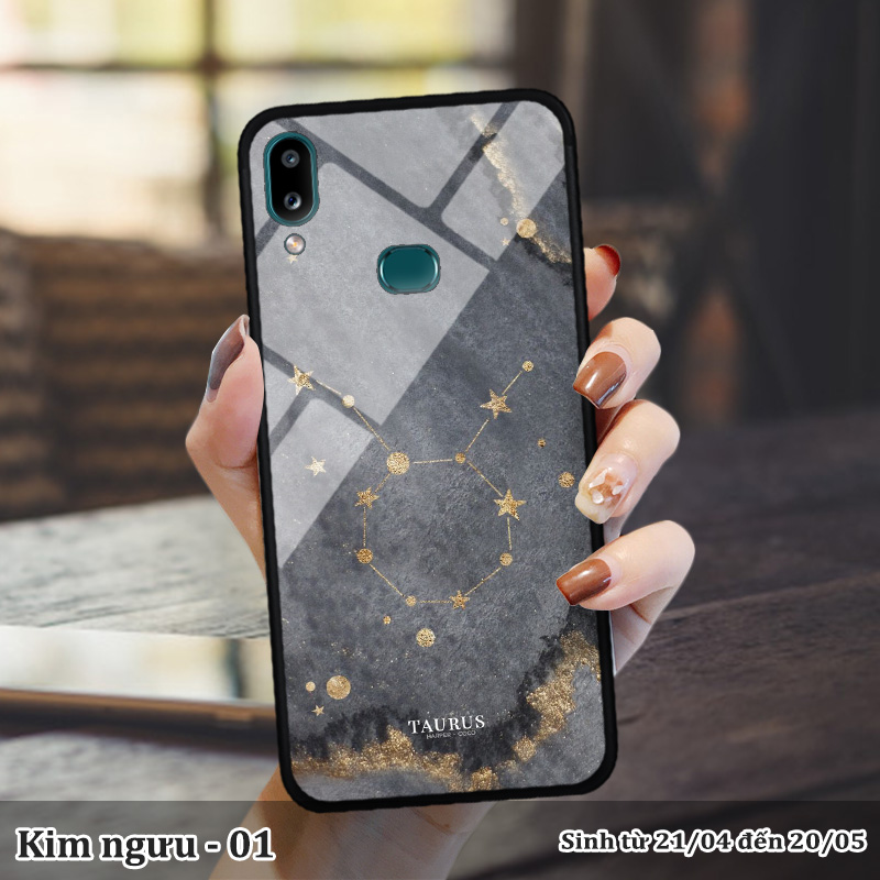 Ốp kính SAMSUNG A10s in cung hoàng đạo