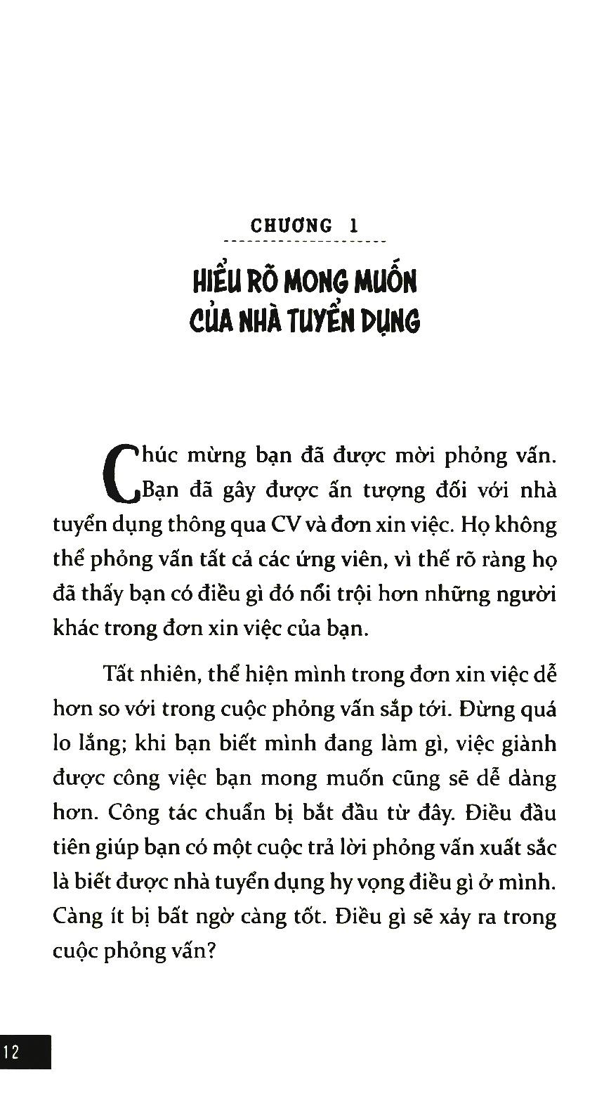 Thật đơn giản -  Phỏng vấn tuyển dụng