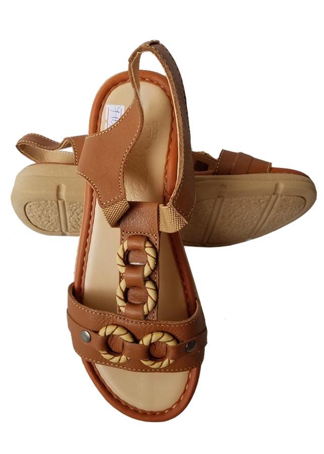 Giày Sandal Nữ Da Bò BIGGBEN Cao Cấp SDNB4