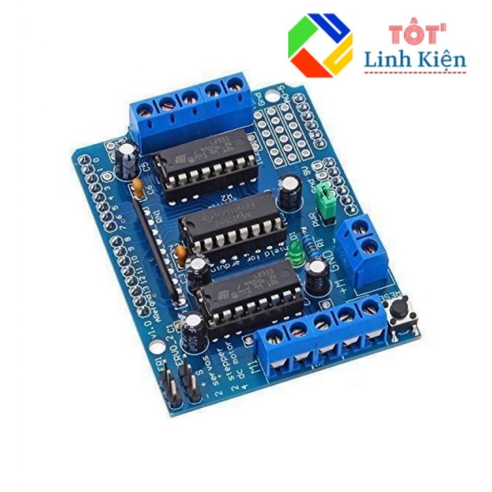 Module Điều Khiển Động Cơ L293D - Arduino Motor Shield L293D