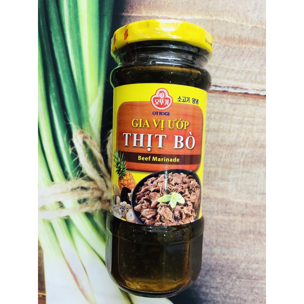 sốt ướp thịt bò ottogi 240g - doanvat_hangduong