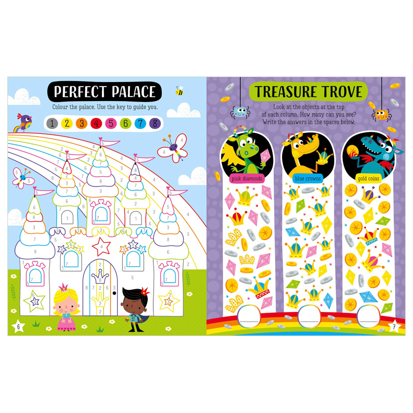 Sách Ngoại Văn - Fahasa - Scratch And Sparkle Rainbows Activity Book