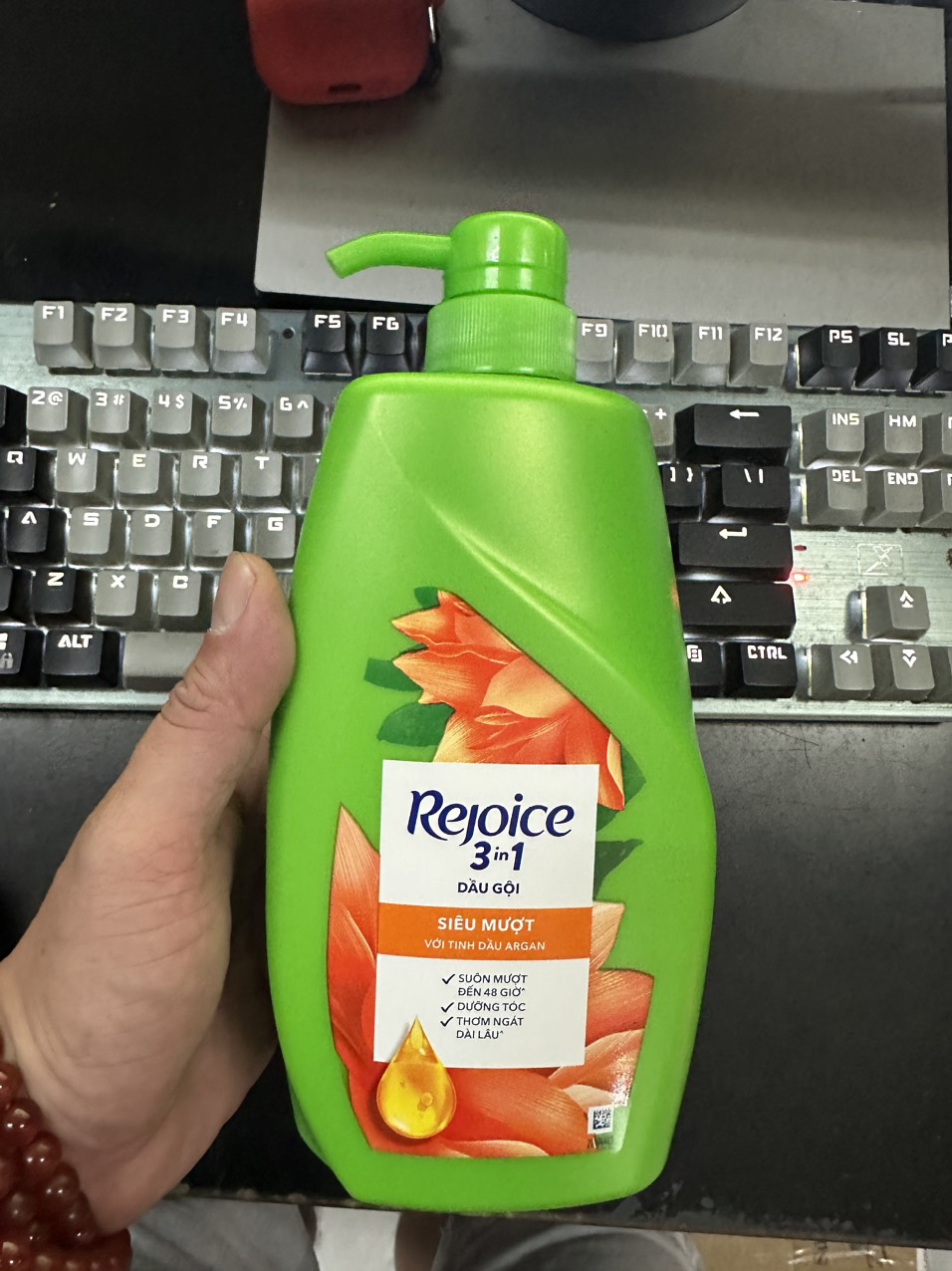[HCM]DẦU GỘI REJOICE SIÊU MƯỢT 900ml