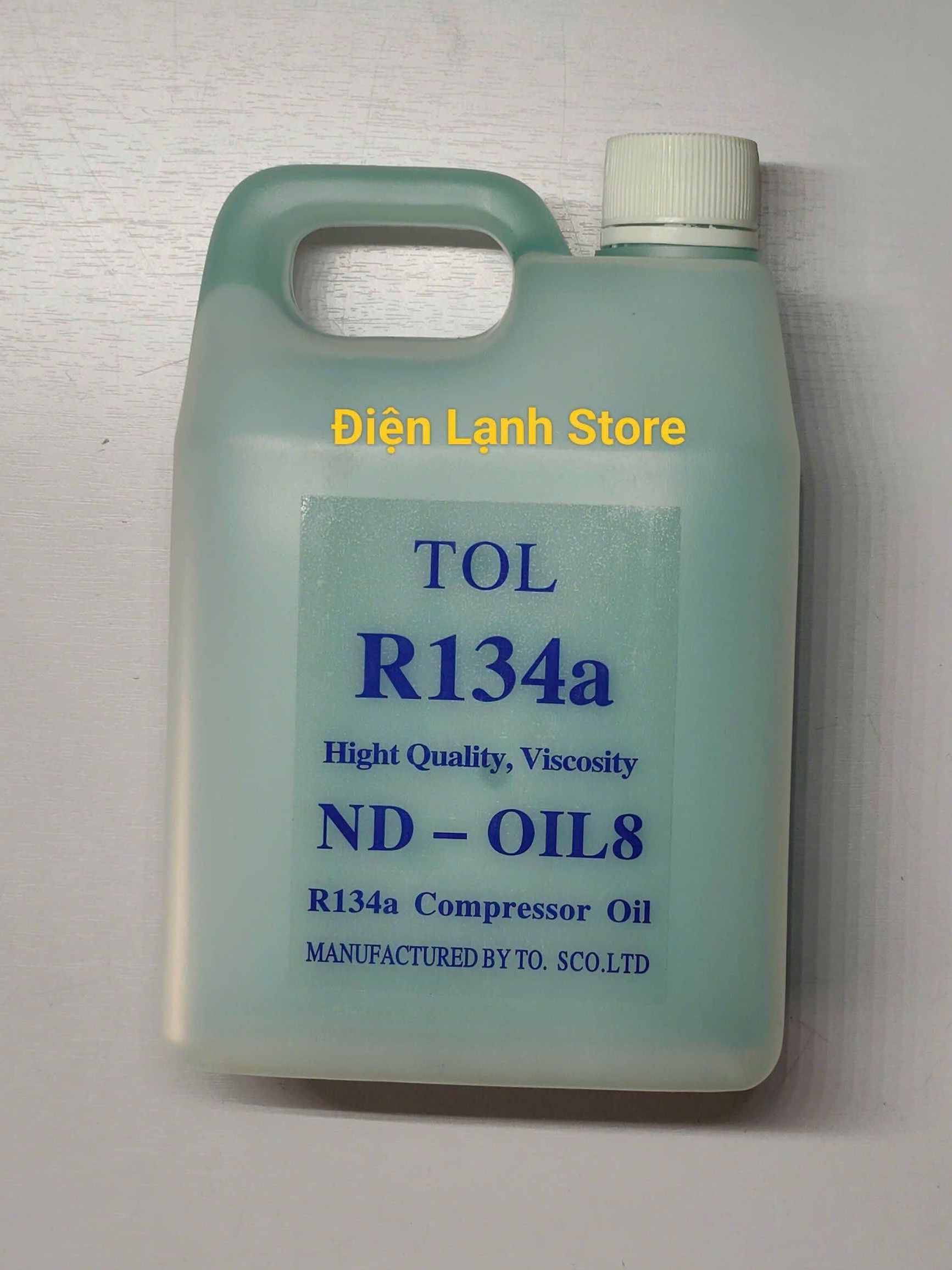 Nhớt (Dầu Gas lạnh) R134a, ND - OIL8 (loại tốt).