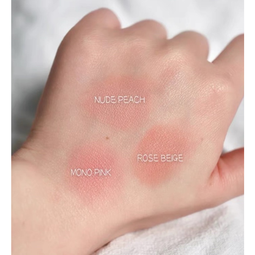 Phấn Má Hồng 3CE Mood Recipe Face Blush [Nude Peach- Mono Pink- Rose Beige]