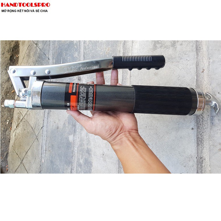 Bơm mỡ cao cấp 600cc 2 ti top lu-bm600