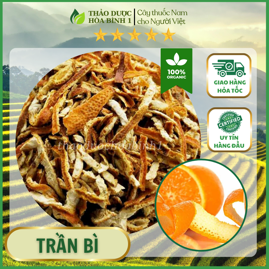 500gr trần bì (vỏ quýt khô) hàng thơm sạch đẹp.