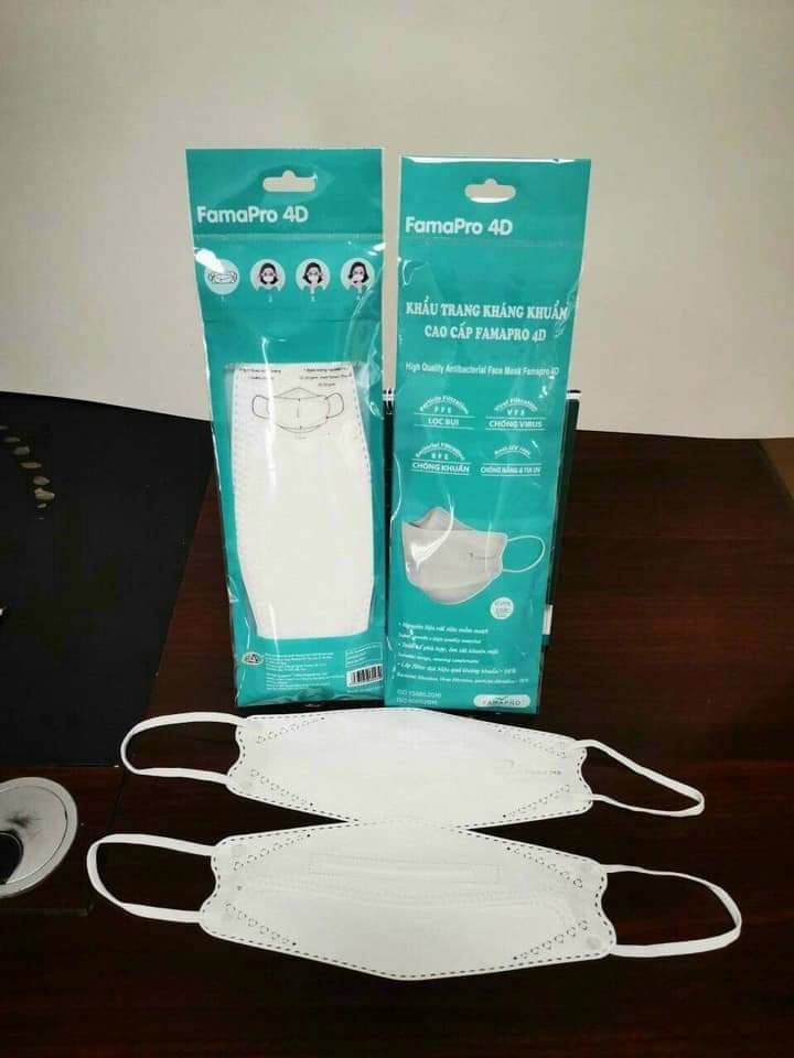 Khẩu trang 4D NAm Anh (bịch 10 cái)
