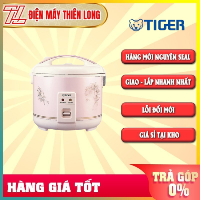 Jnp-1800-fk - nồi cơm điện tiger 1.8 lít jnp-1800 - lòng nồi tráng men chống dính cao cấp - trả góp 0% - giao toàn quốc - ngoài hcm tính phí