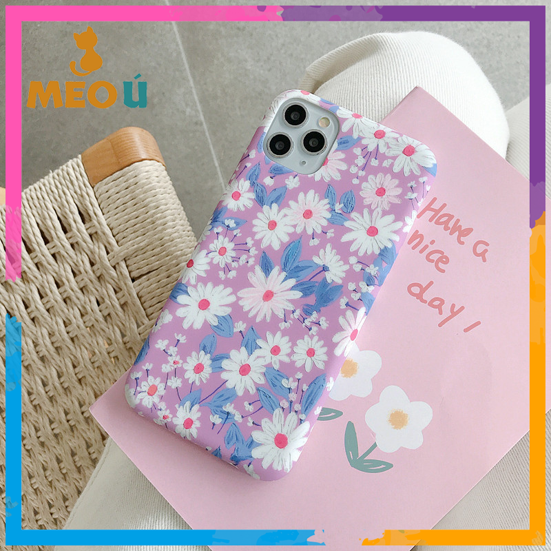 [HCM]Ốp iPhone Cúc Họa Mi iPhone 7Plus/8Plus/X/Xs Max/11/11 Pro Max - ốp iphone