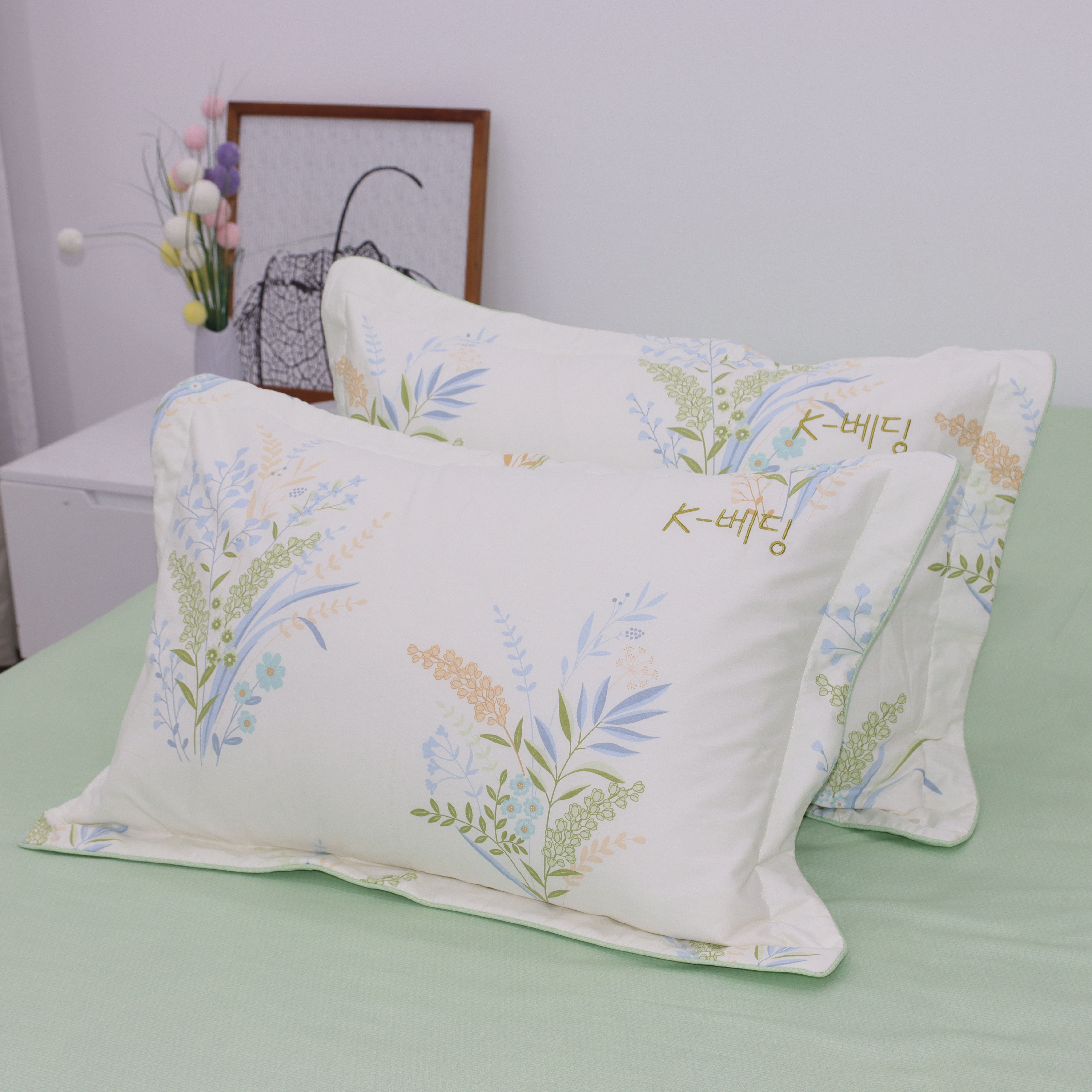 Bộ Ga Giường Cotton K-Bedding by Everon KCP307 (KHÔNG BAO GỒM CHĂN)