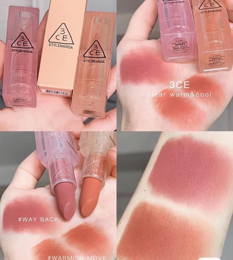 Son 3CE Clear Layer Cool & Warm Editions