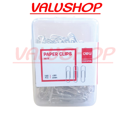 Kẹp giấy 29mm Deli 0024 - 0025