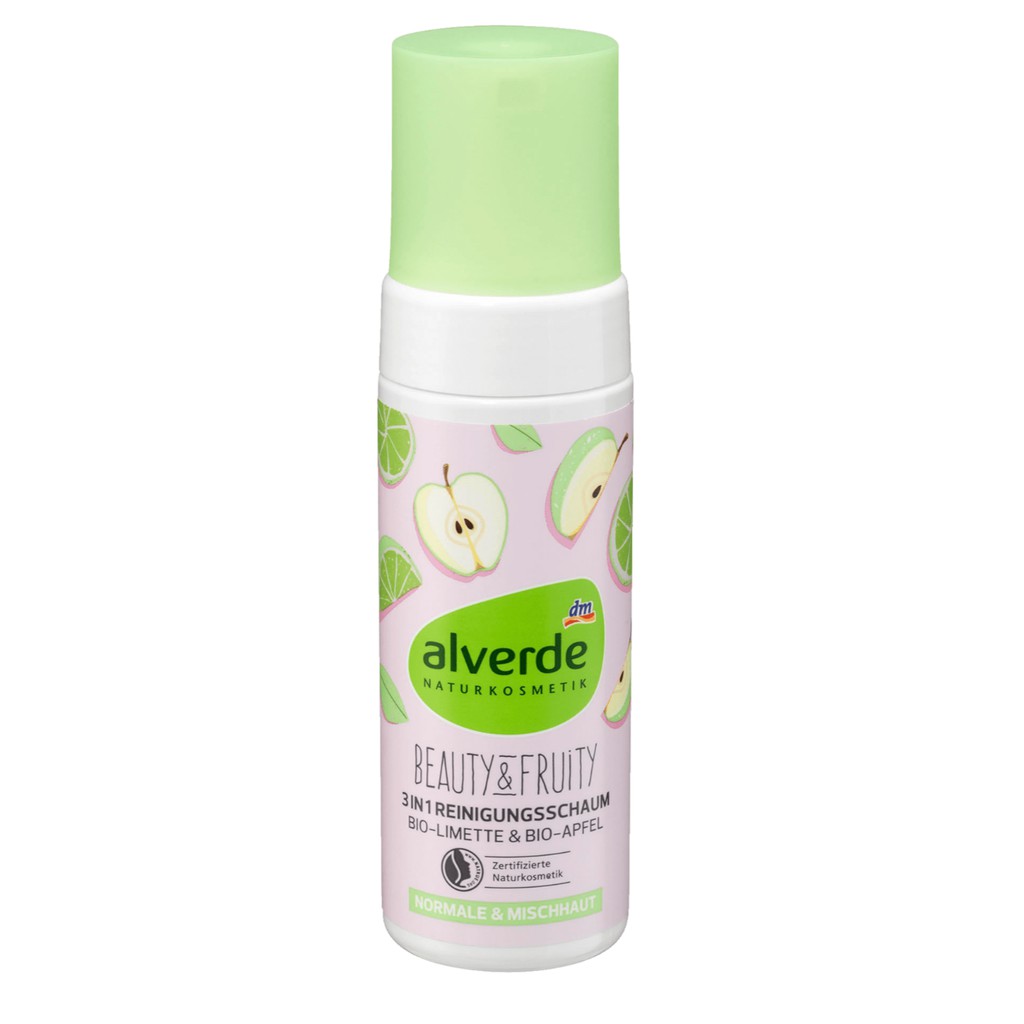Bọt rửa mặt 3in1 ALVERDE, lọ 150ml.