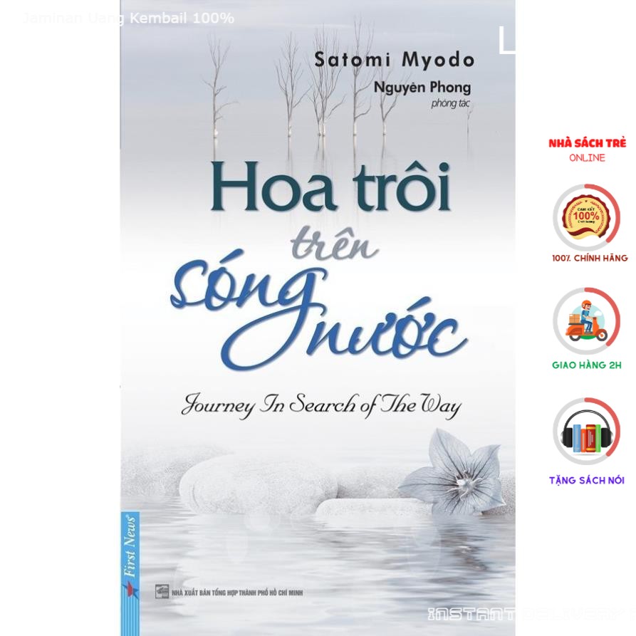 Sách first news - hoa trôi trên sóng nước