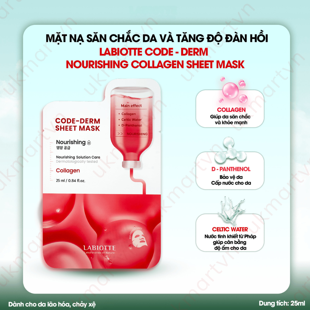 Mặt Nạ Dưỡng Da Labiotte Hàn Quốc 25ml