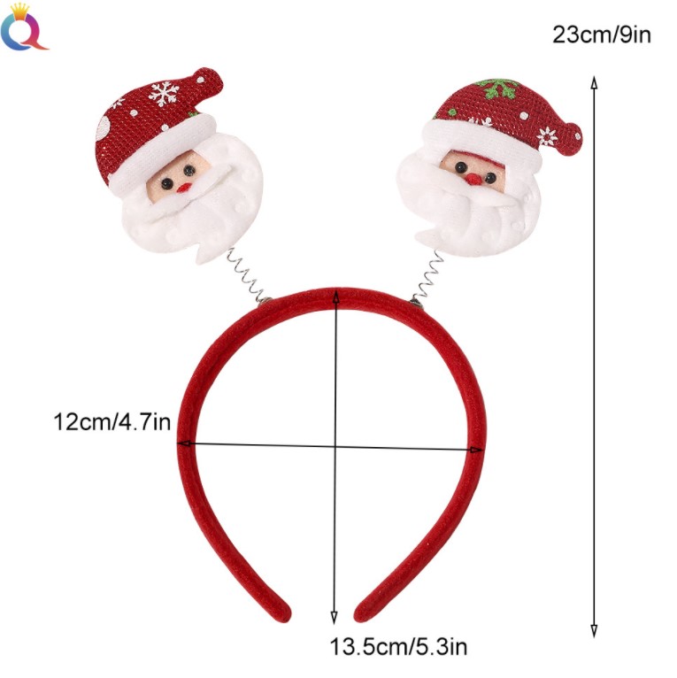 Bờm cho bé gái kiểu dáng Hàn Quốc - Noel