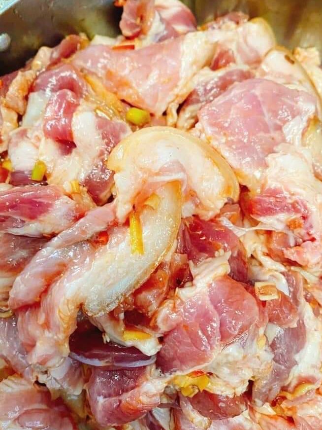 Ba chỉ heo rừng lai 1kg (giao tphcm)