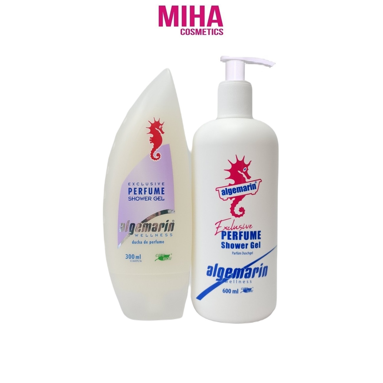 Sữa tắm cá ngựa algemarina perfume 300ml hoặc 600ml đức