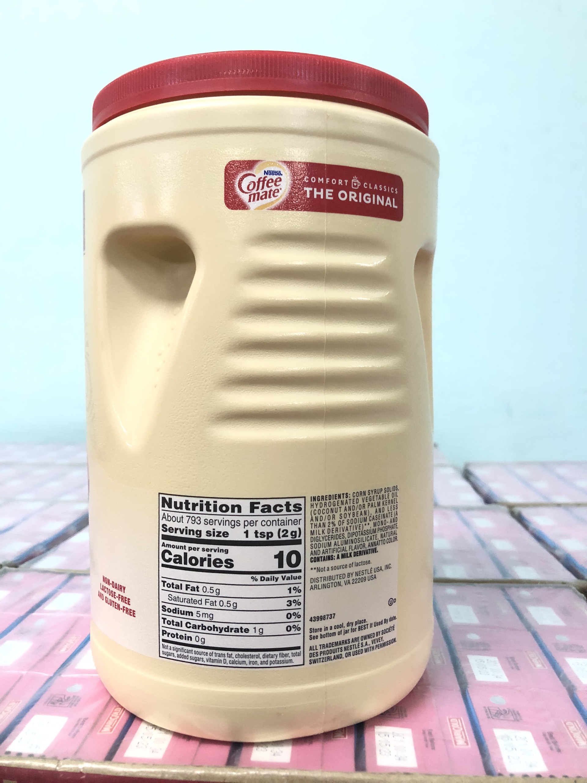 [1 Hộp] Bột Kem Pha Cà Phê Nestlé Coffee Mate 1,5kg- Nhập Khẩu Mỹ