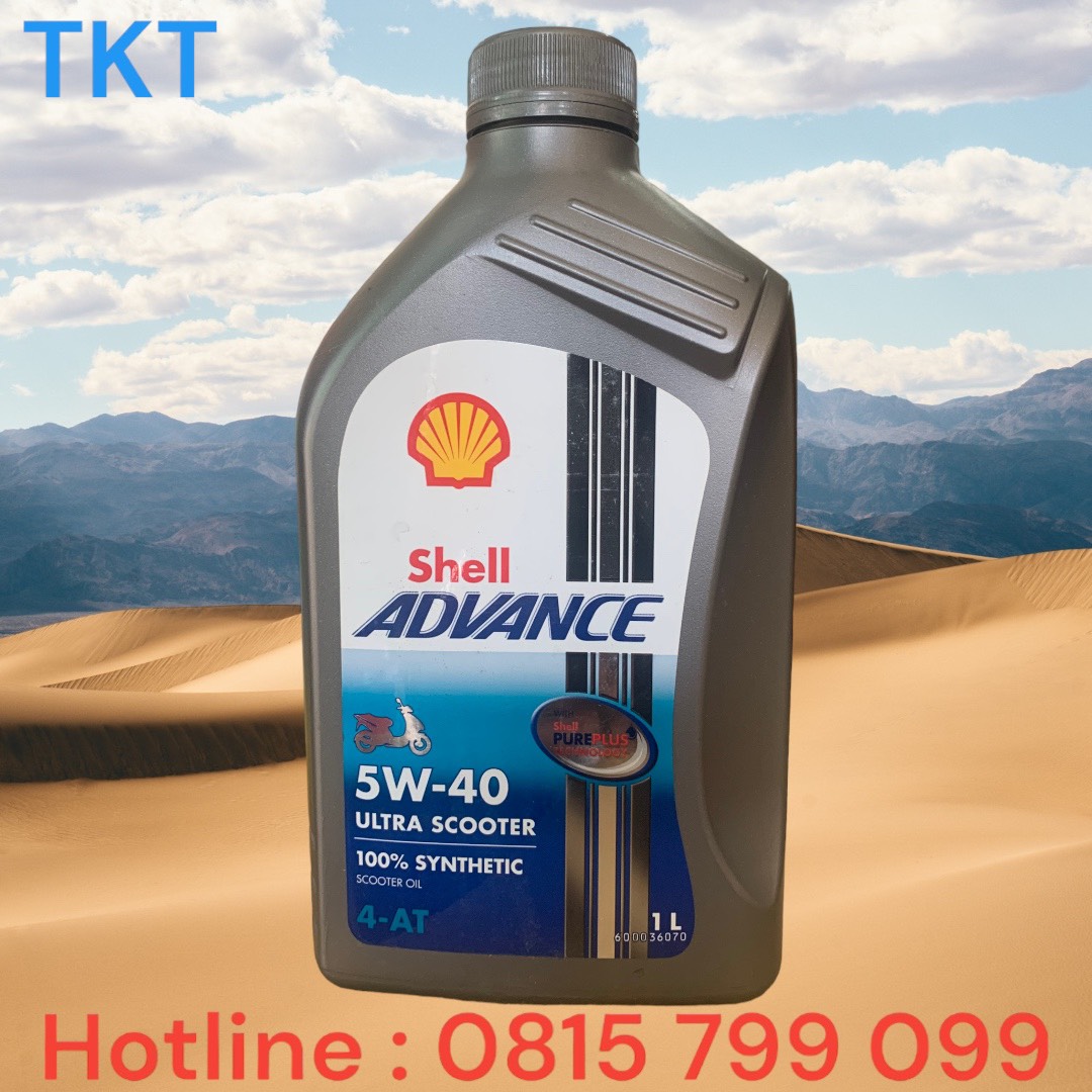 Shell Advance Ultra Scooter 5W40 1 lít