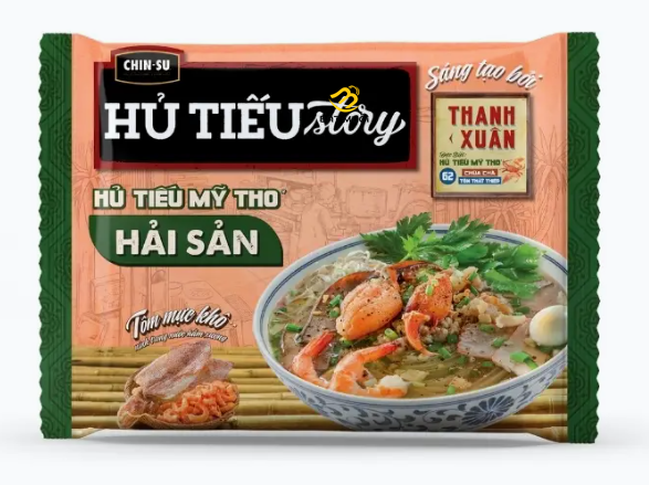 Hủ tiếu hải sản mỹ tho hủ tiếu story gói 77g - bat muoi