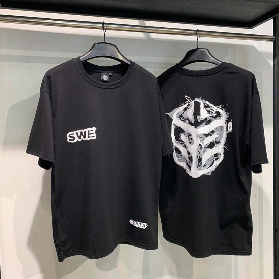 [HCM]ÁO THUN NAM NỮ ÁO THUN UNISEX SWE NƯỚC 2020 IN 3D PHẢN QUANG HOT TREND PINK SHOP