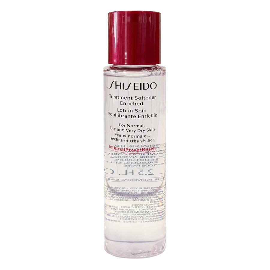 (HÀNG TẶNG SHISEIDO) Nước cân bằng ( nước hoa hồng)SHISEIDO Treatment Softener Enriched 30ml