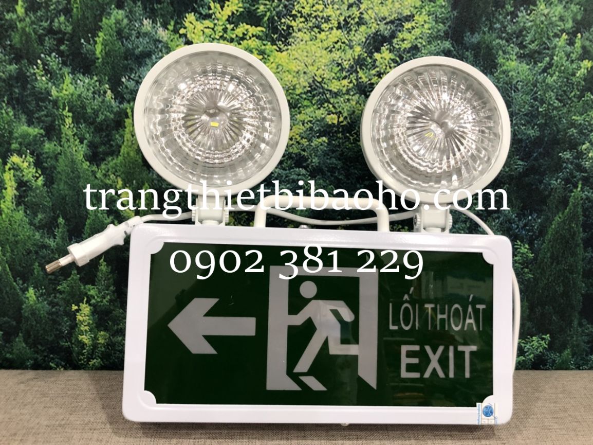 Đèn sự cố kết hợp biển chỉ dẫn thoát nạn Exit Yifei YF-203