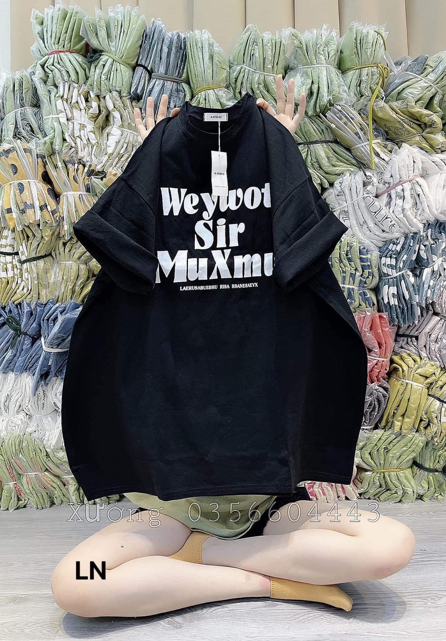 Áo thun we.wot  Chất cotton ,ln