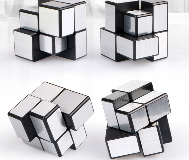Rubik mirror 2x2, rubik biến thể mirror 2 tầng