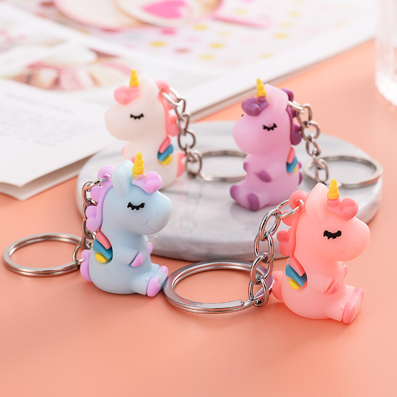 Móc Khoá Kì Lân Unicorn Siêu Dễ Thương