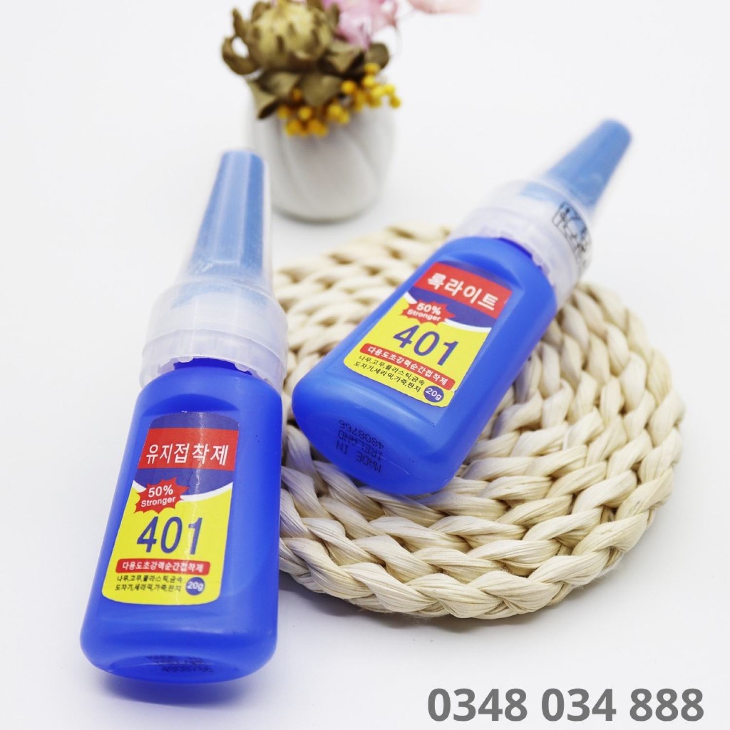 Keo 401 dán móng đính đá siêu chắc