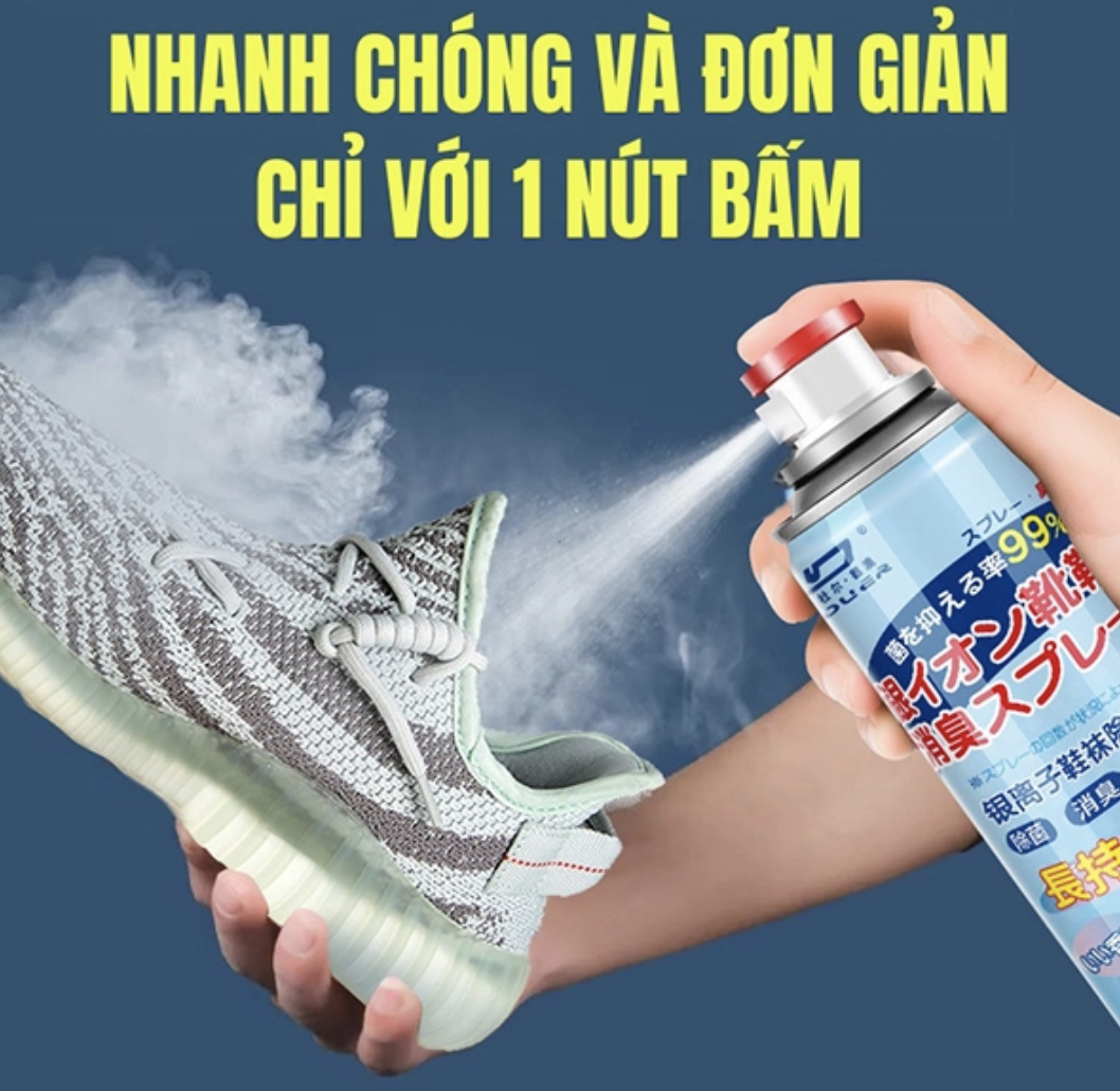 Chai xịt thơm giày dép