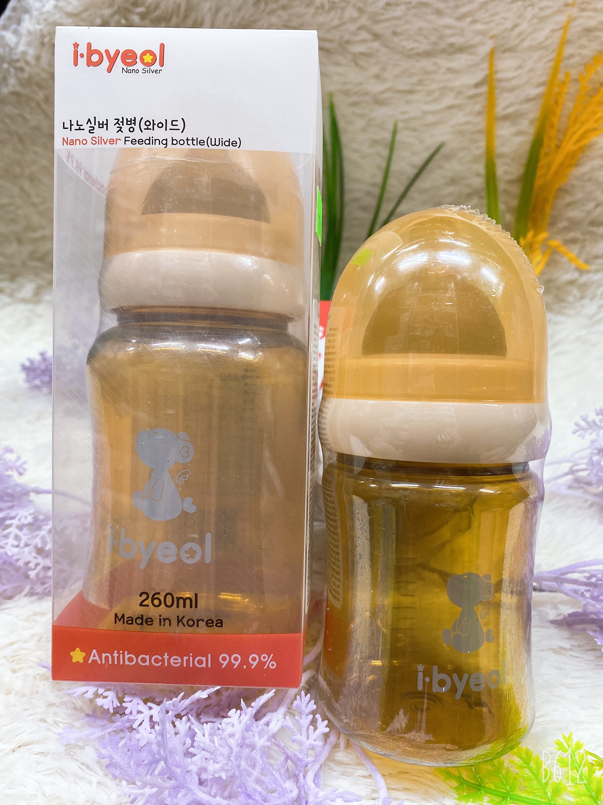 Bình sữa I-byeol cổ rộng 150ml/ 260ml