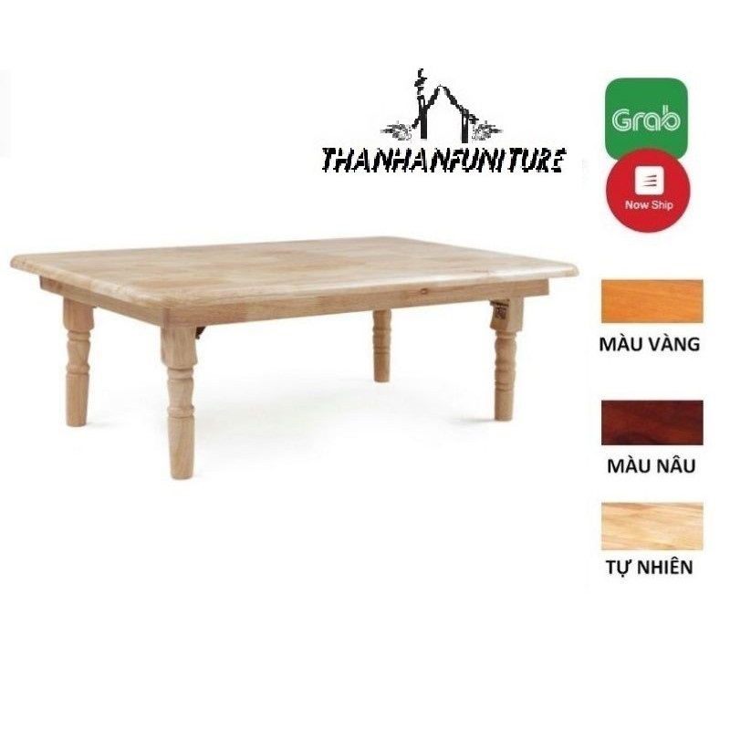 [HCM]Bàn xếp gỗ chân tiện 60x90