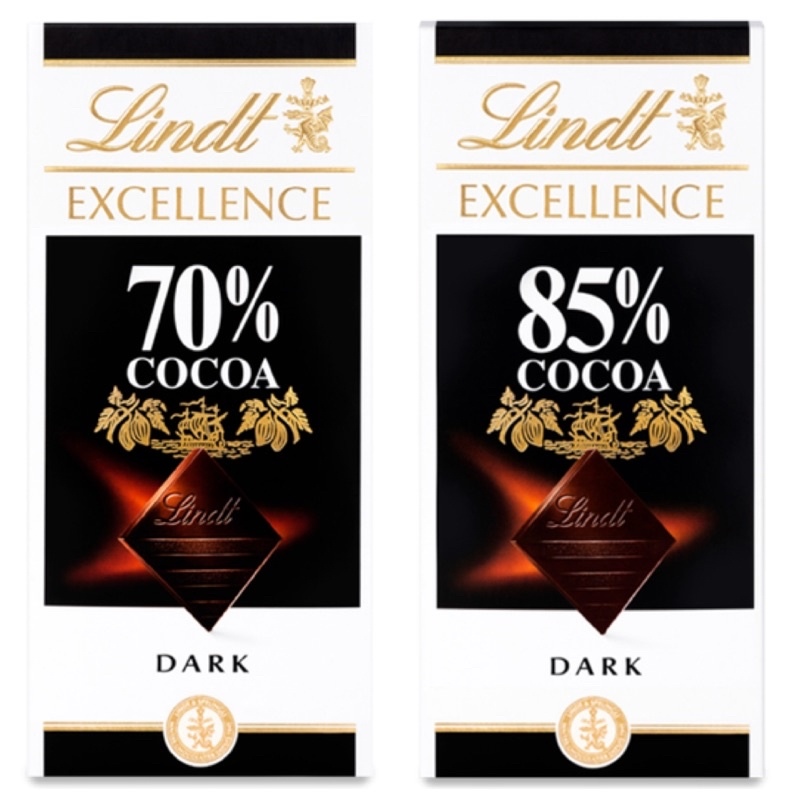 SOCOLA ĐEN LINDT EXCELLENCE 70  - 85  - 90  100G