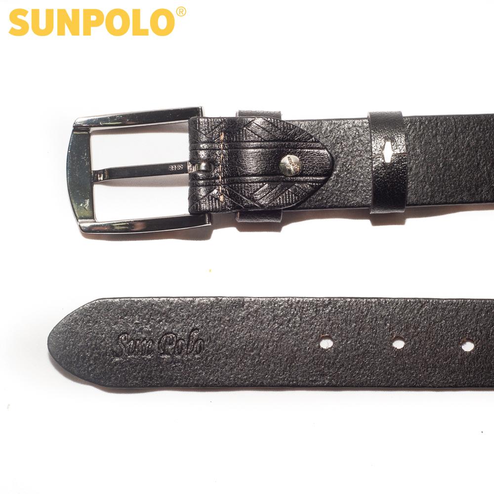 Thắt Lưng Nam Da Bò SUNPOLO BELT31 (Đen, Nâu)