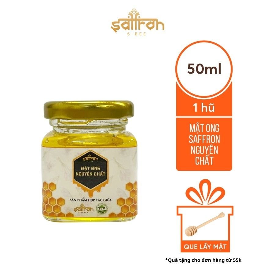Mật ong hoa rừng nguyên chất 50ml lọ SAFFRON VIỆT NAM