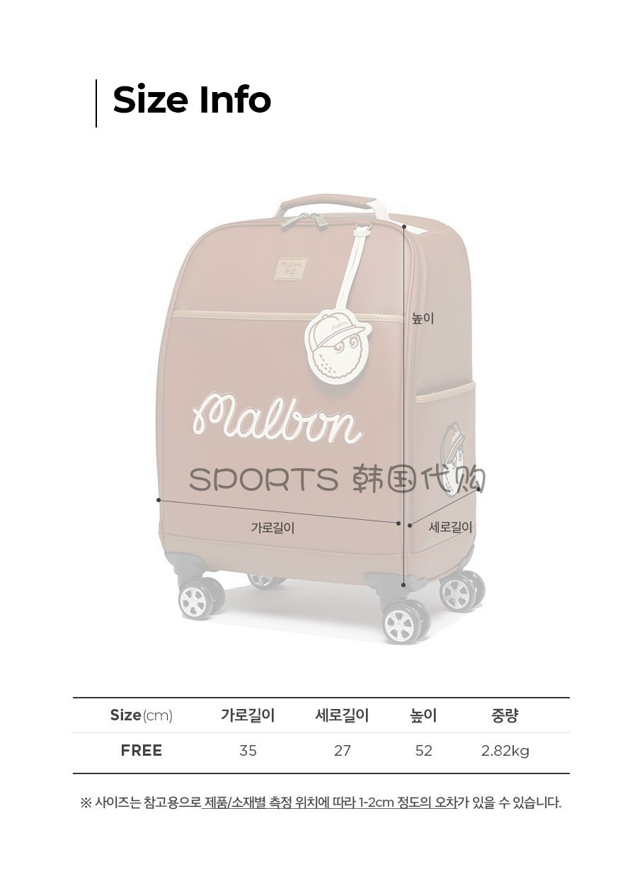 TÚI ĐỰNG ĐỒ THỂ THAO GOLF MALBON BÁNH XE ĐEP